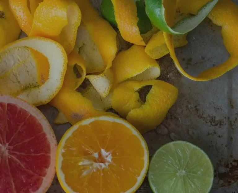 Photos de peaux d'agrumes compost