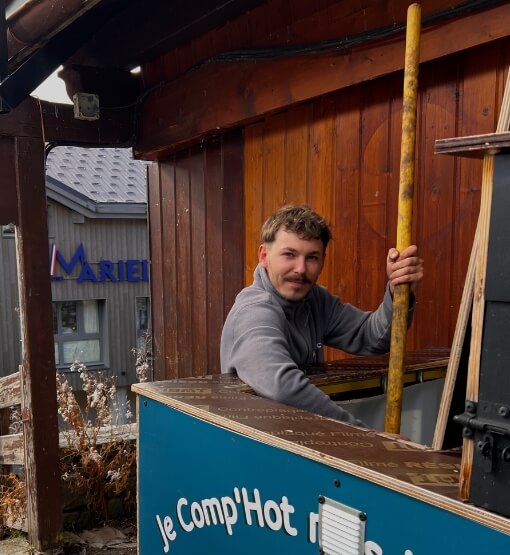 Service de suivi et gestion d'un composteur chez un client