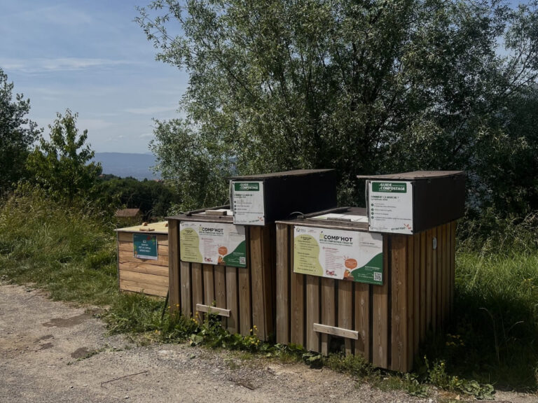 Site de compostage collectif route d'Alloup, Mont-Saxonnex